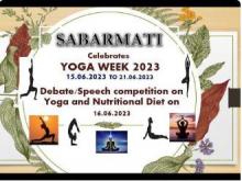 DEBATE/SPEECH COMPETITION (BENEFITS OF YOGA AND NUTRITIONAL DIET ON 16/6/2023